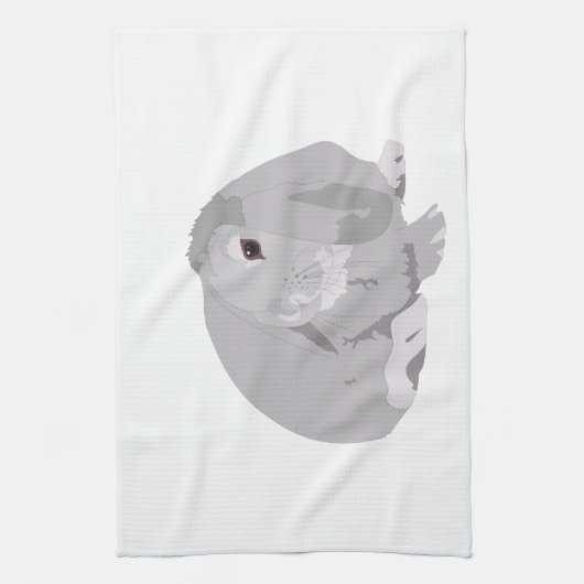 Mini Lop Kitchen Towel Theedoek (Verticaal)