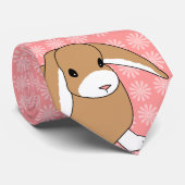 Mini Lop Rabbit Stropdas (Opgerold)