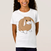 Mini Lop Rabbit T-shirt (Voorkant)