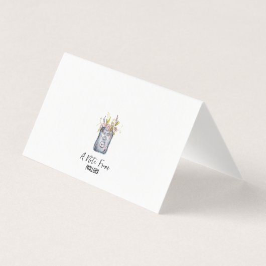 Mini Lunchbox Kaarten 🍎 Gepersonaliseerd met Jouw (Achterkant)