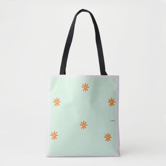 Mini-madeliefjes-tas Tote Bag (Voorkant)