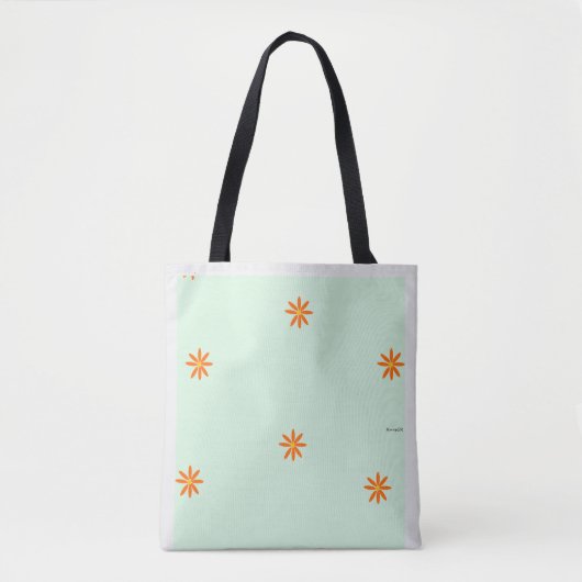 Mini-madeliefjes-tas Tote Bag (Voorkant)