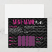 Mini-Mani Pack Briefkaarten (Voorkant / Achterkant)