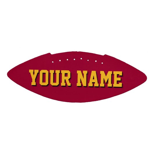 Mini MAROON EN GOLD Personeel Football (Paneel)