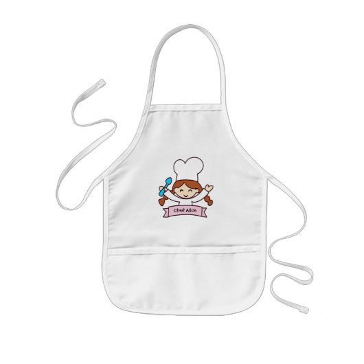 Mini Masterchef Apron for Little Cooks! Kinder Schort (Voorkant)