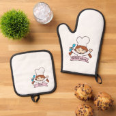 Mini Masterchef Ovenwant voor Kleine Koks! & Pannenlap Set (Top down)