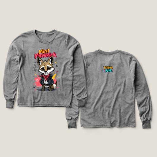 Mini Maverick Cool Rebel Coyote Playground Punk (Voorkant /achterkant)