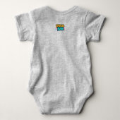 Mini Maverick Coole Rebel Coyote Speeltuin Punk Romper (Achterkant)
