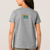 Mini Maverick Coole Rebel Coyote Speeltuin Punk Tri-Blend Shirt (Achterkant)