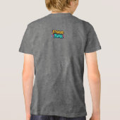 Mini Maverick Coole Rebel Coyote Speeltuin Punk Tri-Blend Shirt (Achterkant)