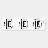 MINI Me Bumpersticker - 3 stickers in 1 aankoop! (Voorkant)