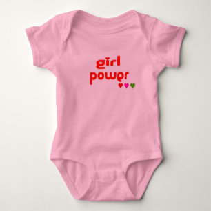 Mini Me Retro Girl Power Romper
