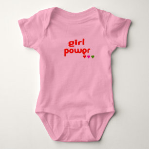 Mini Me Retro Meisje Power Romper