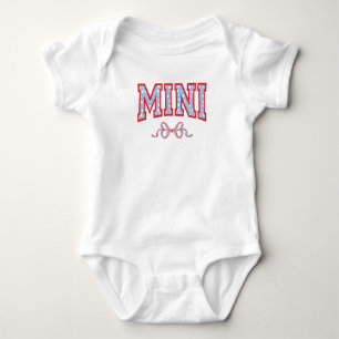 Mini met stervulling   Coquette University Romper