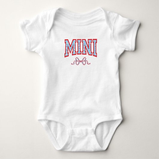 Mini met stervulling | Coquette University Romper (Voorkant)