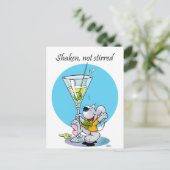 Mini Mice Cheers Briefkaart (Staand voorkant)