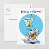 Mini Mice Cheers Briefkaart (Voorkant / Achterkant)