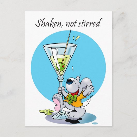 Mini Mice Cheers Briefkaart (Voorkant)