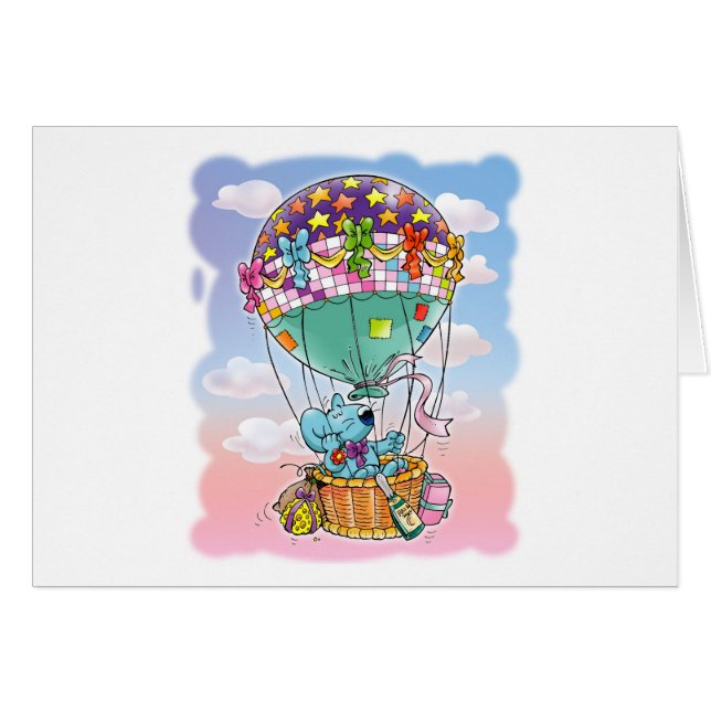 Mini Mice en grote ballon (Voorkant Horizontaal)