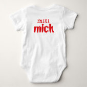 Mini Mick Kind Romper (Achterkant)