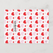 Mini Mij Valentijnskaarten voor de klas Feestdagenkaart (Achterkant)