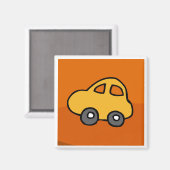Mini Mini Car Magneet (Voorkant / Achterkant)