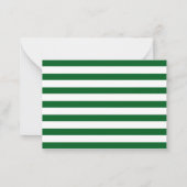 MINI Minimalist Classic Merry Christmas Kaart Notitiekaartje (Achterkant)