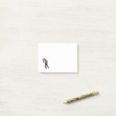 Mini Miserable Gothic Post-It Notes (Op bureau)