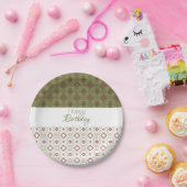 Mini Modern Patterned Papieren Bordje (Feest)