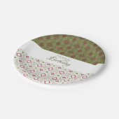 Mini Modern Patterned Papieren Bordje (Gekanteld)