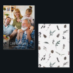Mini Modern Wit Winter Vrolijk Kerstfeest Foto Notitiekaartje<br><div class="desc">Op zoek naar een mooie en unieke vakantiekaart om dit jaar naar je vrienden en familie te sturen? Zoek niet verder dan onze Mini Modern White Winter Merry Christmas Photo Note Kaart! Deze eenvoudige en elegante 3.5x2.5-kaart is voorzien van uw favoriete volledige bloed-mid- tot donkergetinte foto, bedekt met 'Merry Christmas'...</div>