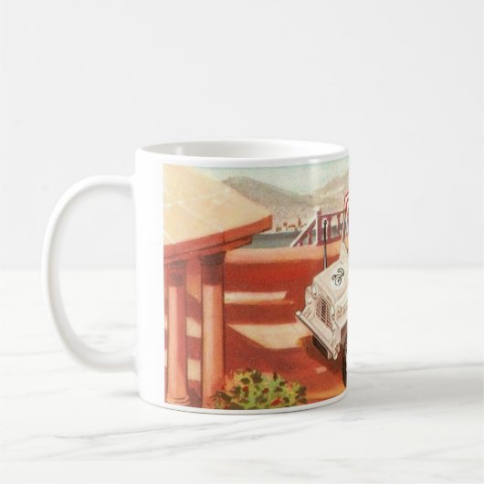 Mini Moke Memories Koffiemok (Links)