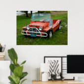 Mini Moke Poster (Thuiskantoor)