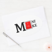 Mini Moke Sticker (Envelop)