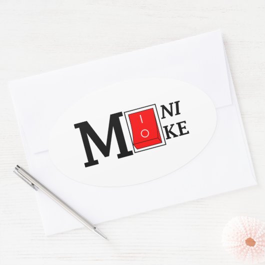 Mini Moke Sticker (Envelop)