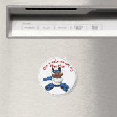 Mini Mons "Maak me niet..." Magneet (Insitu (Vaatwasser))