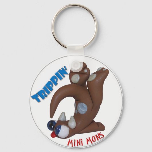 Mini Mons "Trippin" sleutelketen Sleutelhanger (Voorkant)