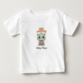 Mini Monster Gepersonaliseerde Baby Halloween T-sh