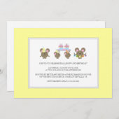 Mini Mouse Birthday Party Invitation Kaart (Voorkant / Achterkant)