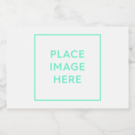 Mini Mousserende Wijnfles Etiketten (3 "x 2") (Enkel label)