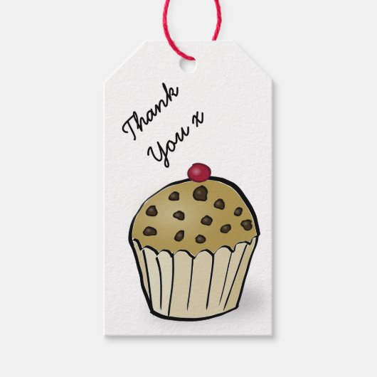 Mini Muffins Thank You Cadeaulabel (Voorkant)
