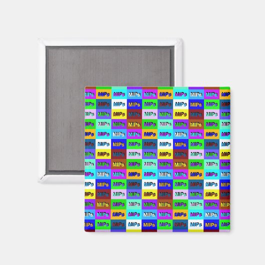 Mini Multi MIPS logo magneet (Voorkant / Achterkant)