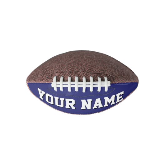 Mini NAVY BLUE EN WITTE, speciaal Football (Voorkant)
