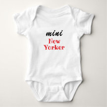Mini New Yorker, Baby Cadeau, Meisje, Jongen, Unis