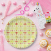 Mini-ontwerp met patronen papieren bordje (Feest)