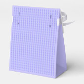 Mini Paarse Diamant Patroon Bedankdoosjes (Achterkant)