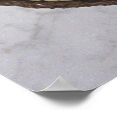 Mini Paaseieren in chocoladenest Poster (Hoek)