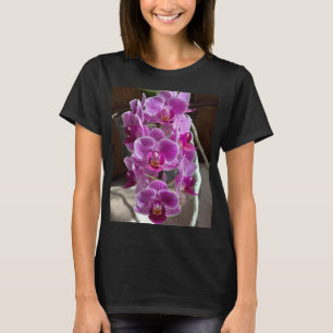 Mini Phalaenopsis Sogo Vivien Paarse orchideebloem T-shirt