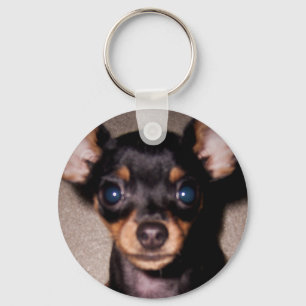 mini pinscher. sleutelhanger