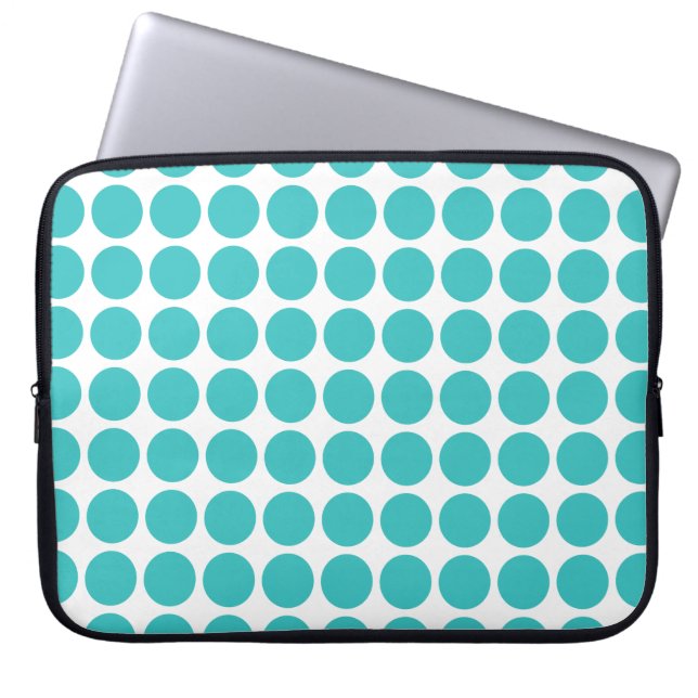 Mini Polka Dots Electronics Sleeve (Voorkant)